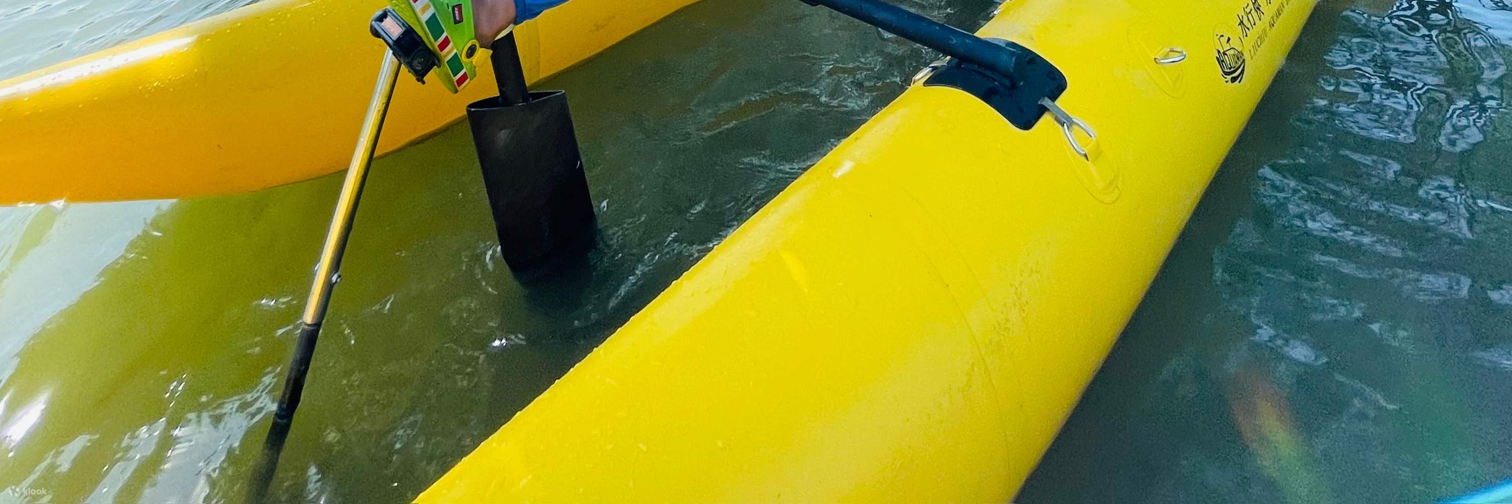 Yilan｜Pengalaman Berbasikal Air di Dongshan River Ecotourism Ark