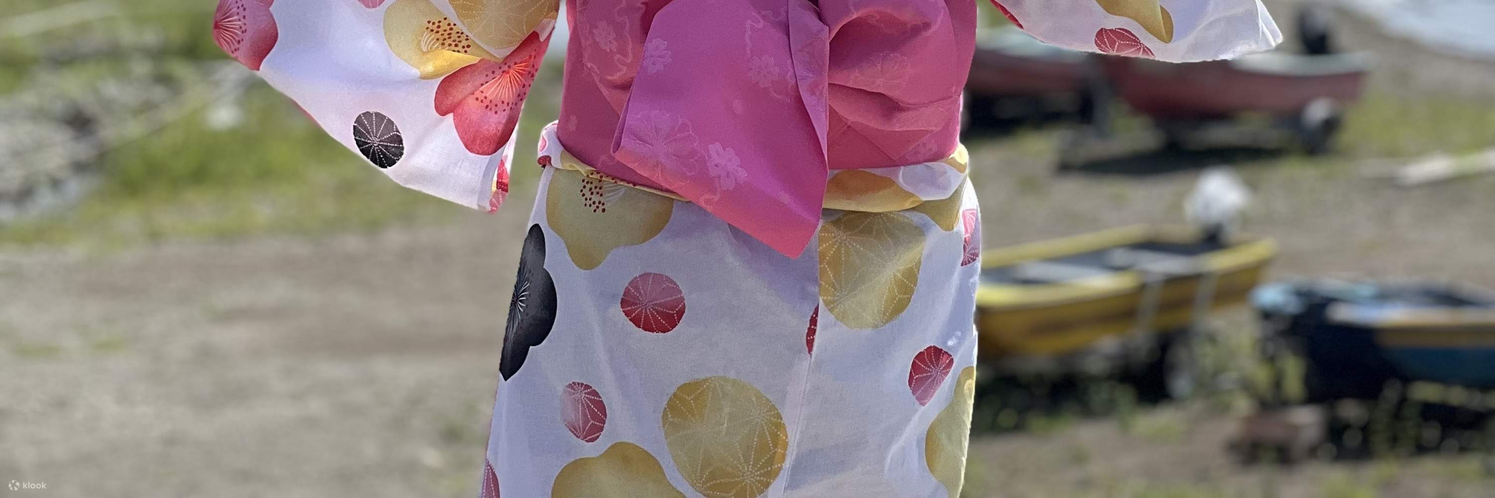 후지산 가와구치코 유카타 대여 체험