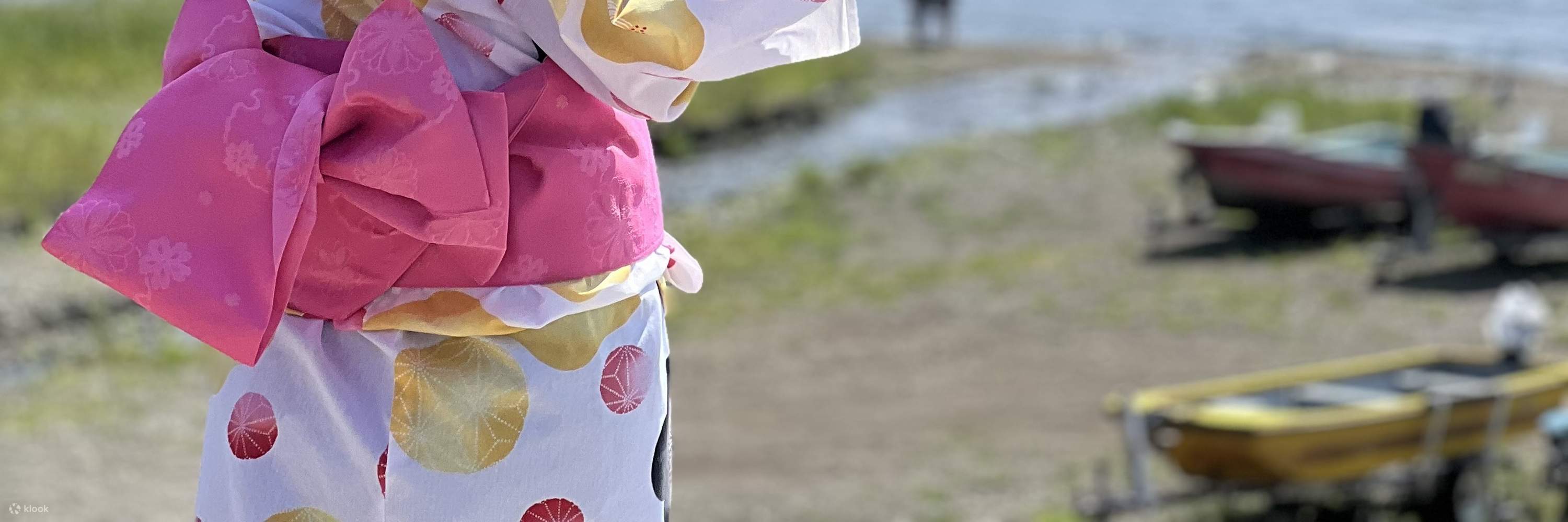 후지산 가와구치코 유카타 대여 체험