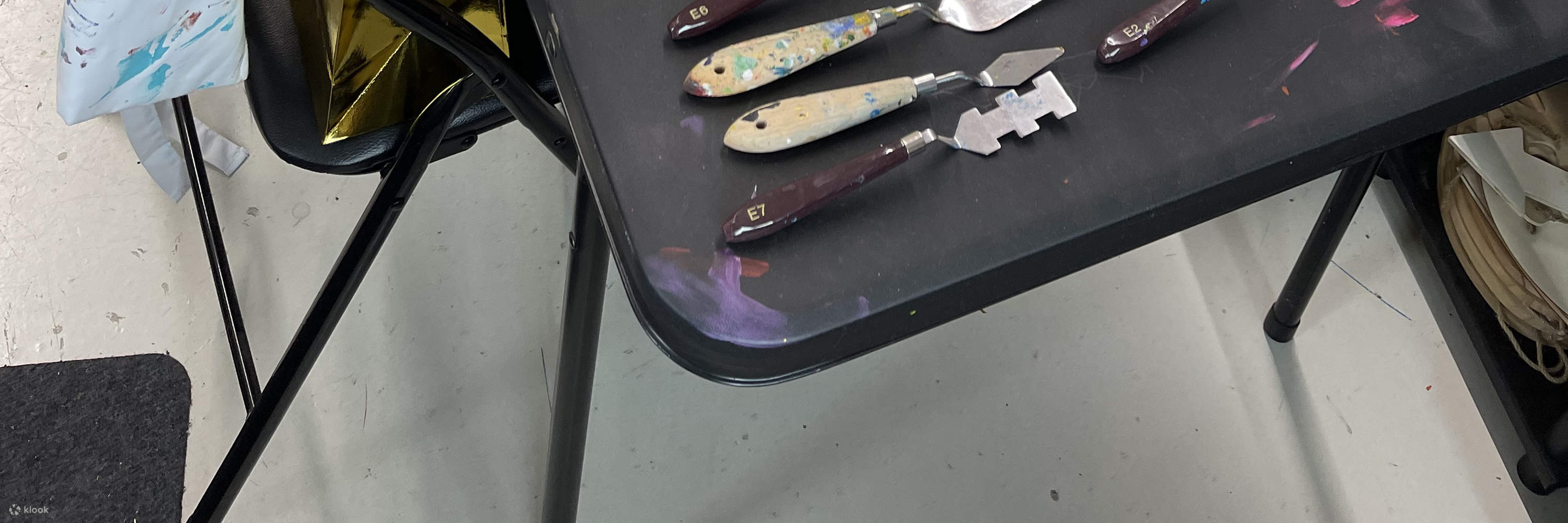 纽约调色刀抽象画