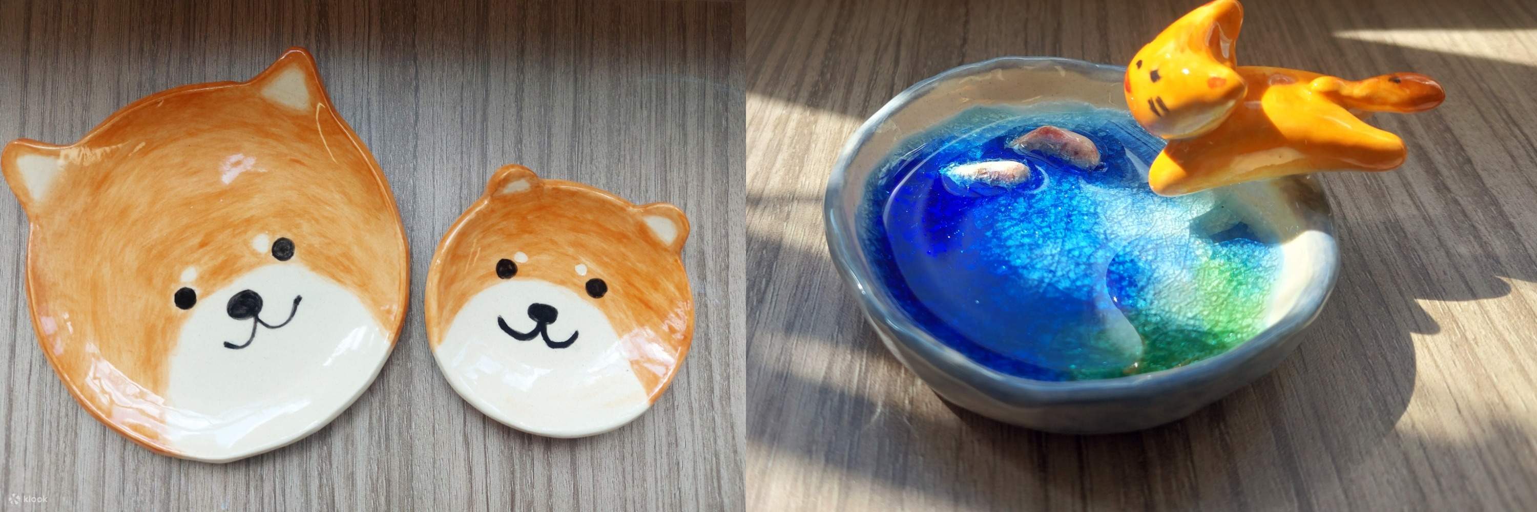 CC ART STUDIO - Lezione di ceramica genitore-figlio｜Esperienza di disegno o impasto a mano genitore-figlio｜Laboratorio di pittura su ceramica genitore-figlio｜Prince