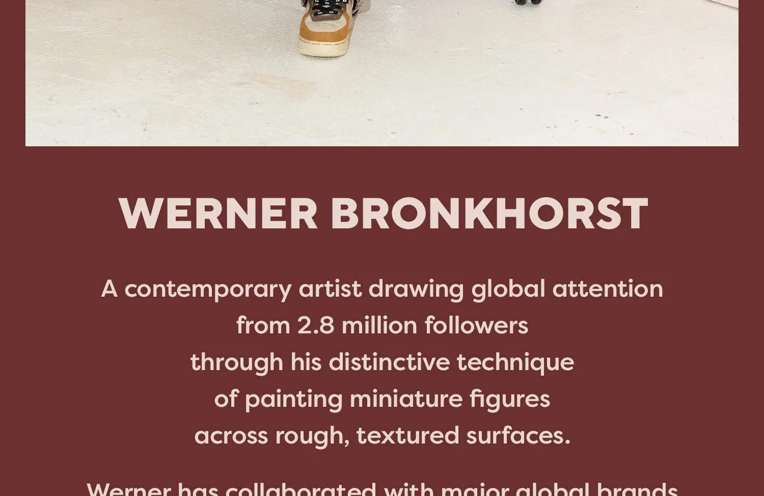 Werner Bronxhorst:首爾「世界是畫布」展覽門票