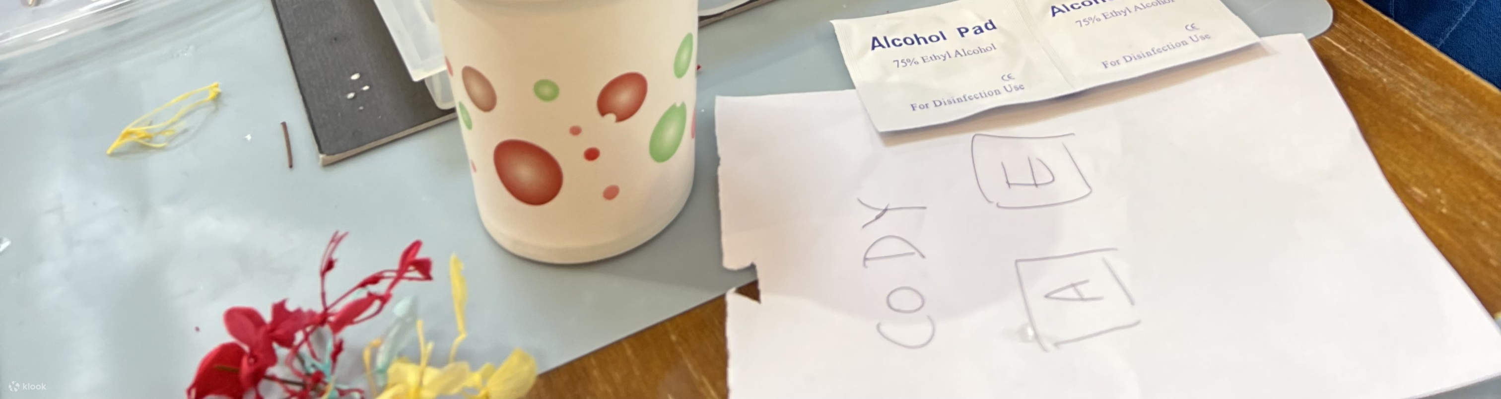 Clase de artesanía - Taller de luz nocturna con alfabeto de cristal ｜ Taller de llavero con alfabeto de cristal ｜ Causeway Bay