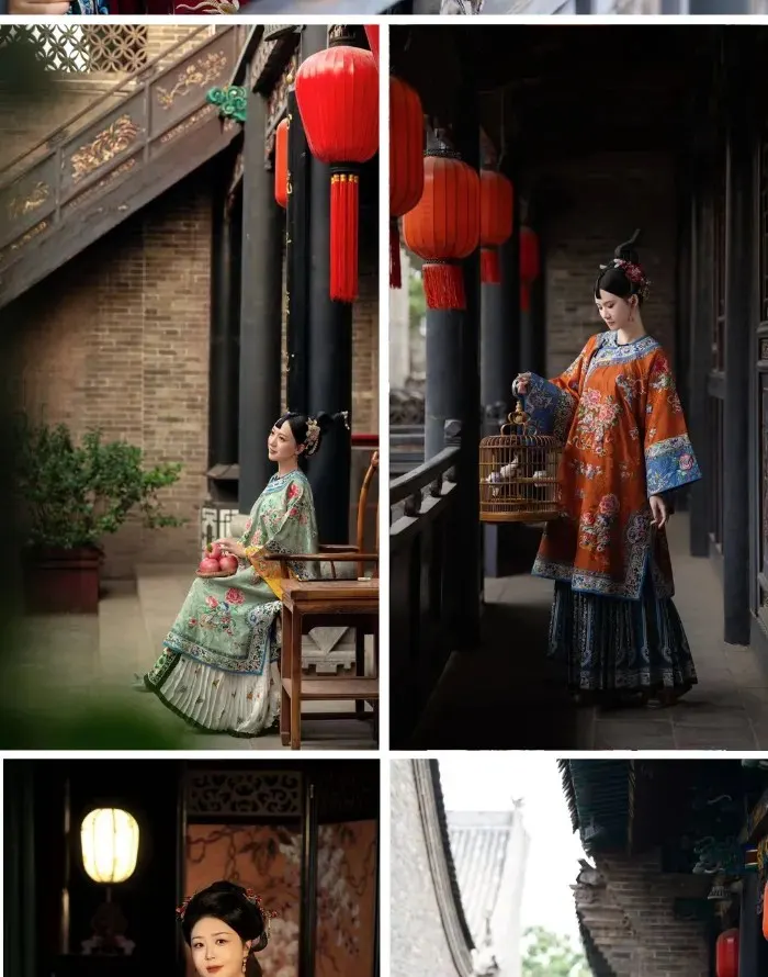 晋商佳人惊鸿照影(单人) 【1套真丝服装+精致妆造+非遗头饰+原片40张，精修12张】