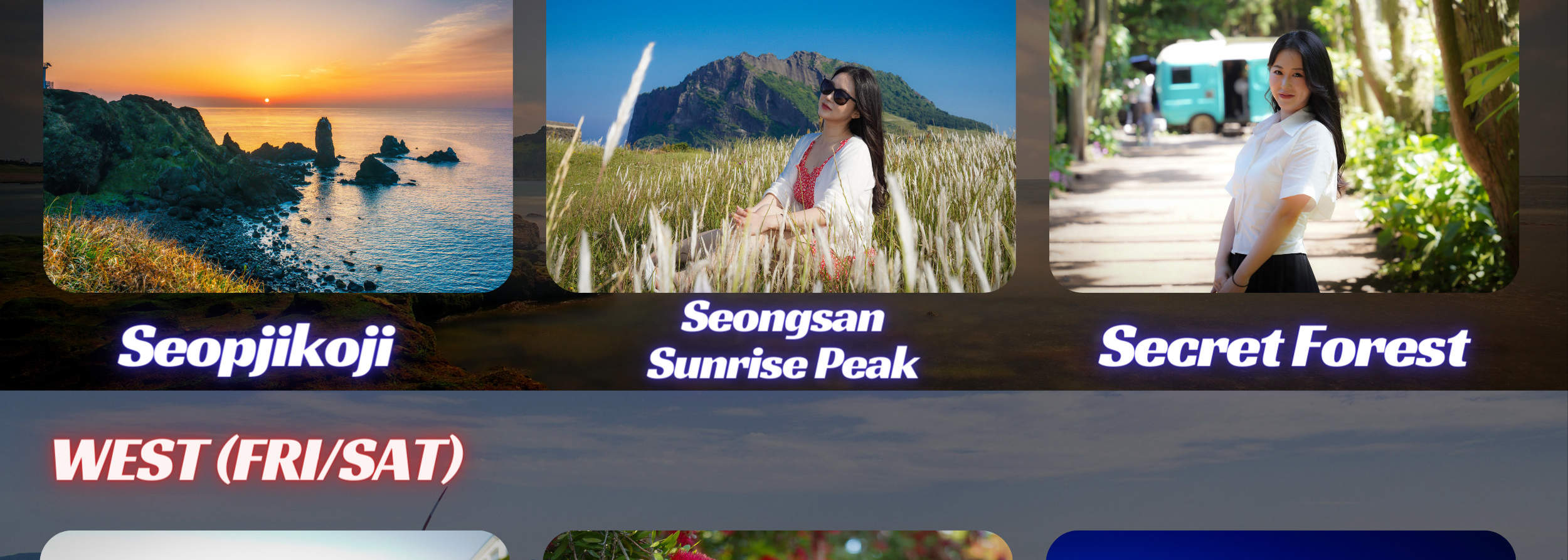 Photoshoot Experience in Jeju Landmarks