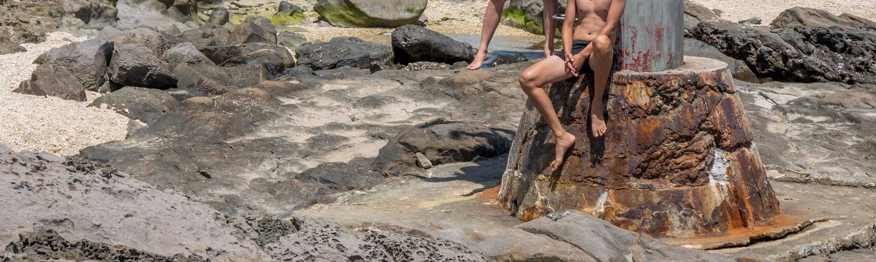 New Taipei Gongliao: Pulau Jin-Gin Au-Ti - Sea Island Boat Log - SUP / Kanu / Snorkeling / Fotografi Lensa Tunggal