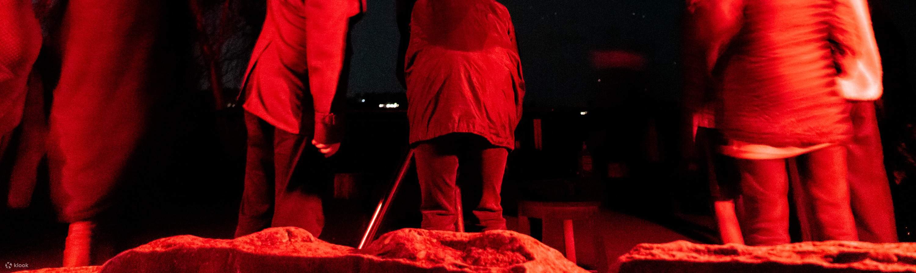 Observation des étoiles dans les Montagnes Bleues