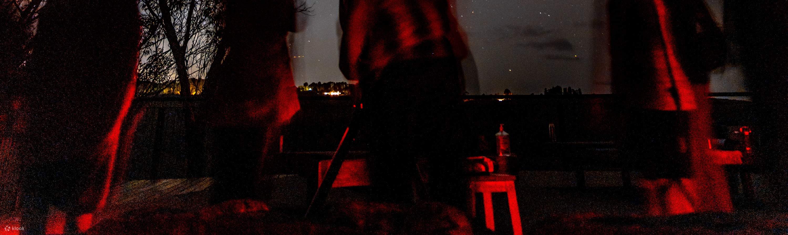 Observation des étoiles dans les Montagnes Bleues