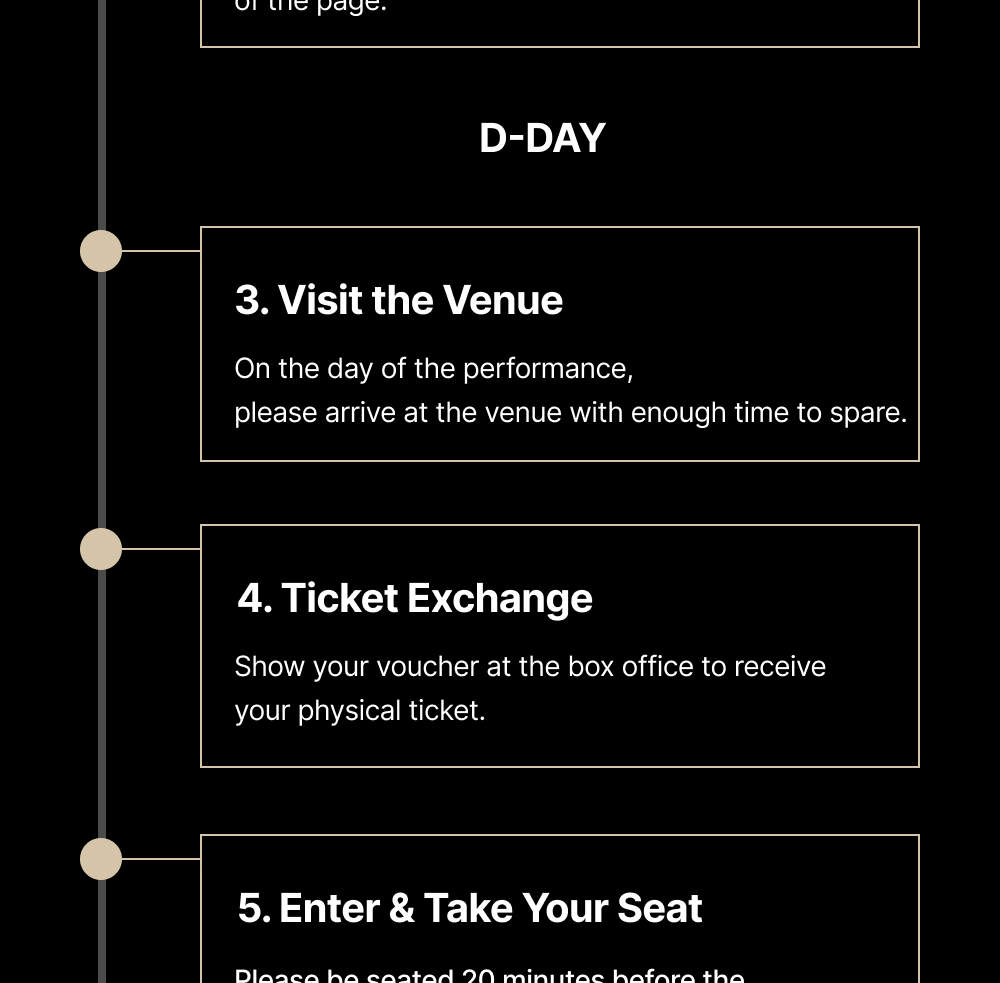 Musical #0528 Ticket in Seoul
