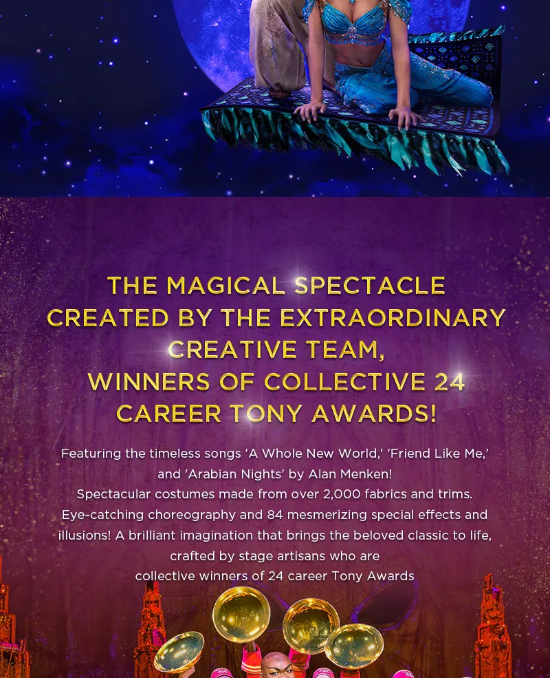 ALADDIN The Musical Ticket in Seoul