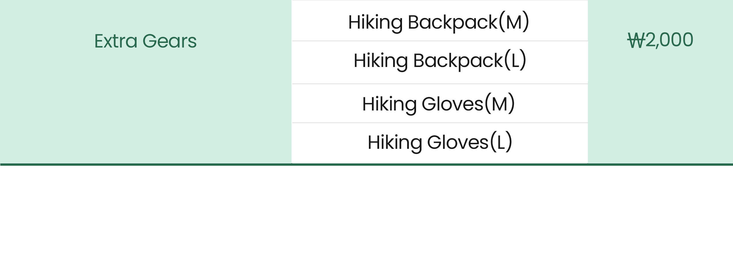 Gwanaksan - Servicio de Alquiler de Equipamiento de Senderismo en Seúl