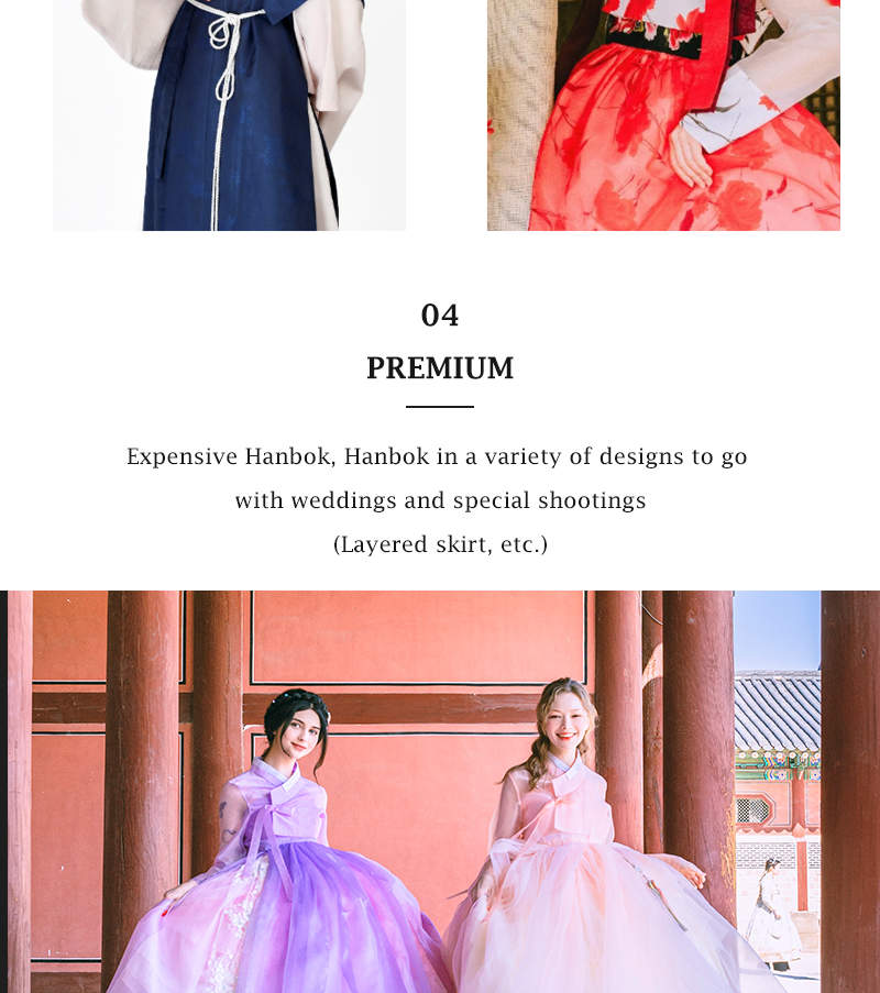 Wedding hanbok rental online