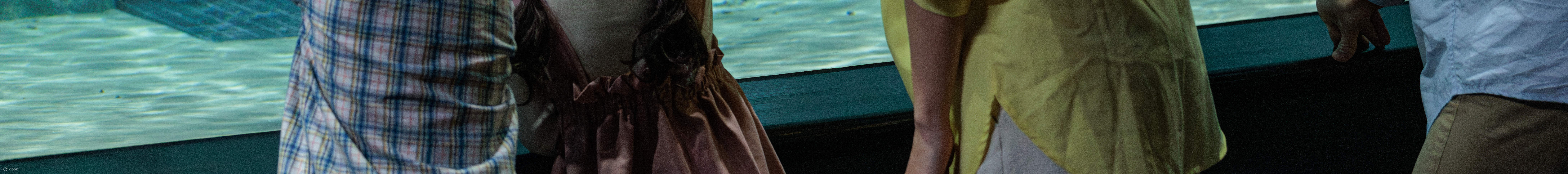 Entrada al Acuario DMM Kariyushi en Okinawa