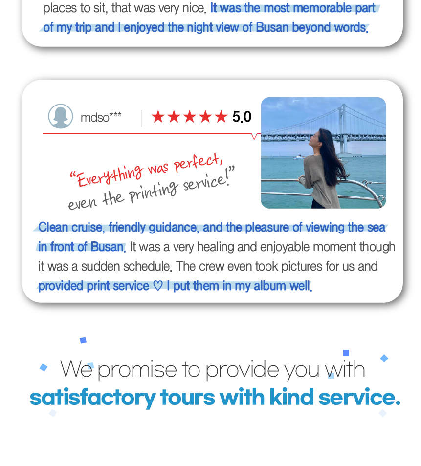 Busan Yacht Tour Haeundae Flussfahrt