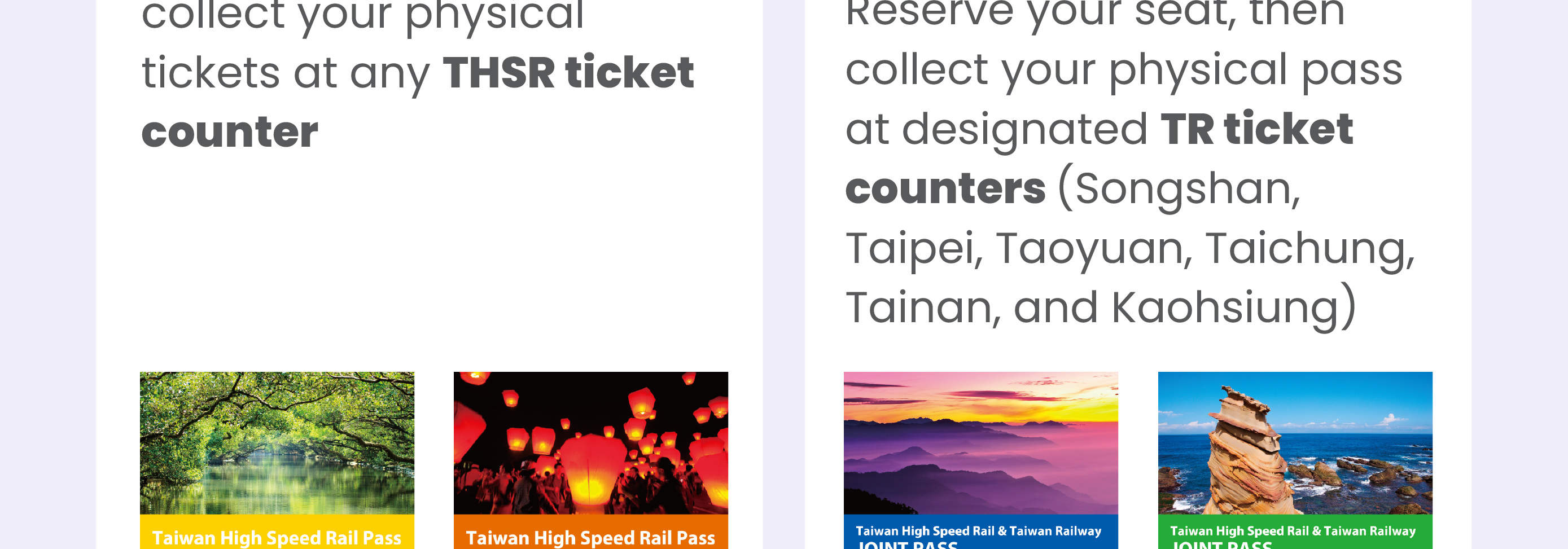 Taiwan High Speed Rail Pass