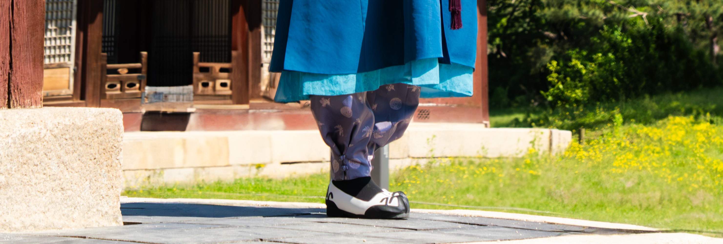 Seoul : Sesi fotografi Hanbok di Istana