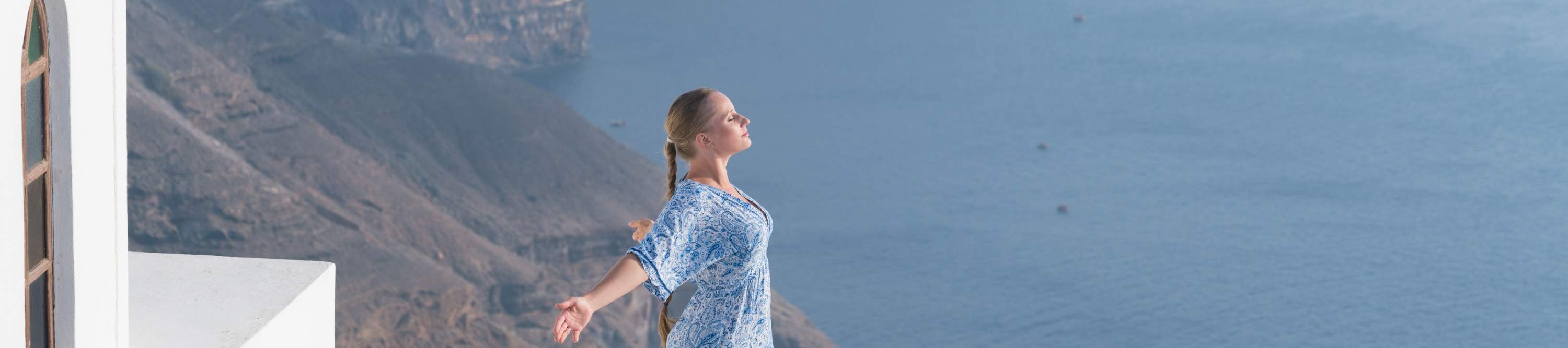 写真撮影体験（サントリーニ）