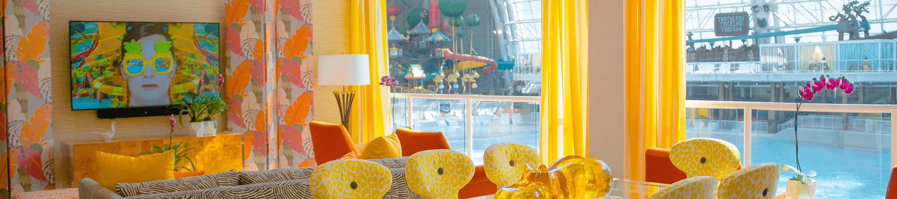 在高级 VIP 套房（即 Skybox Suites）体验奢华和专属体验