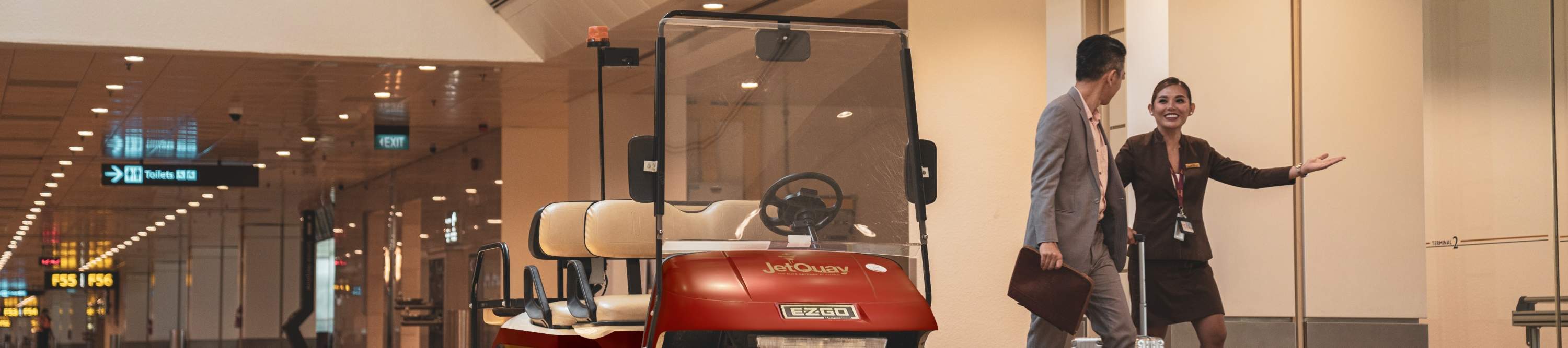 ジェットキーのキーサイドVIPミート＆グリート - バギーサービス、専用入国審査、ラウンジ利用付き