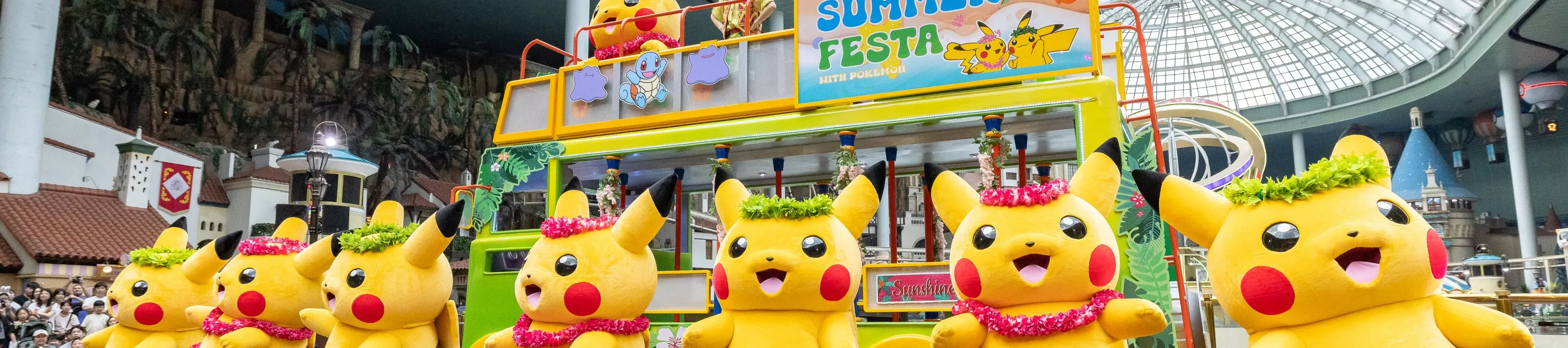 Experience the magic of summer with Pokémon at Lotte World!