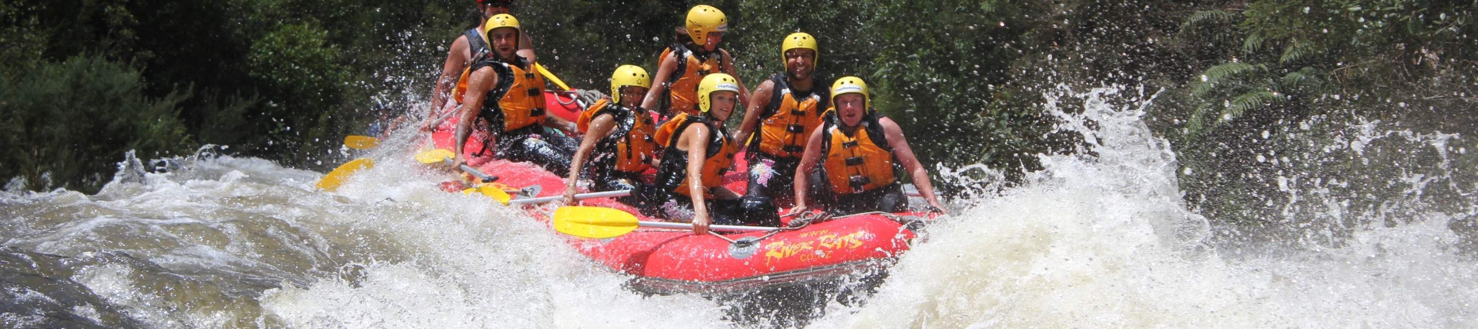 Rafting sul fiume Rangitaiki