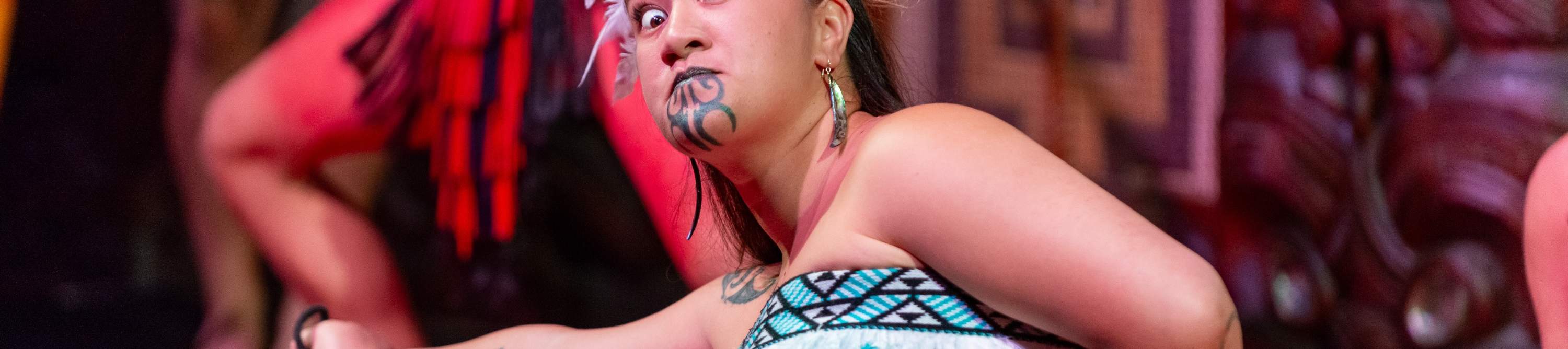 Persembahan Kebudayaan Maori di Waitangi Treaty Grounds