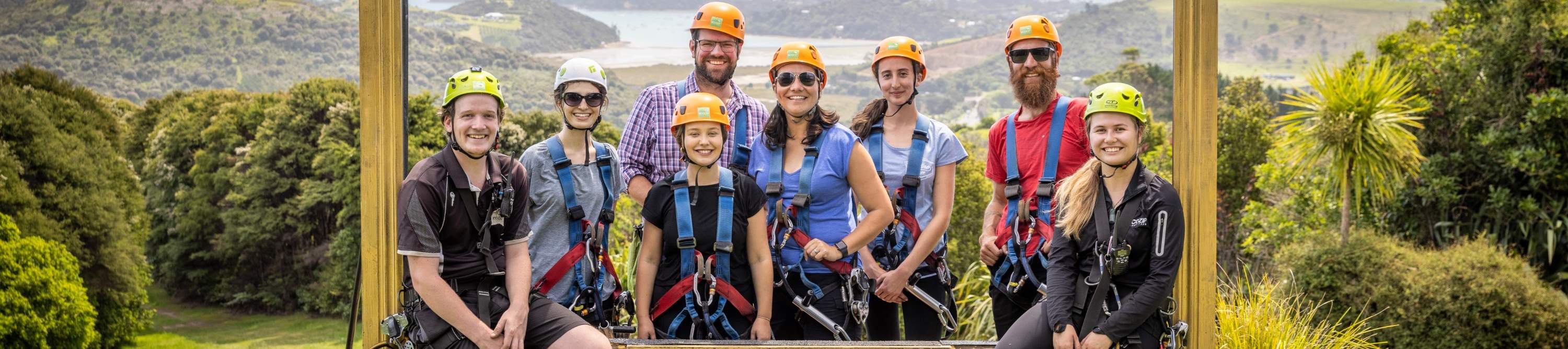 Pengembaraan luar di New Zealand