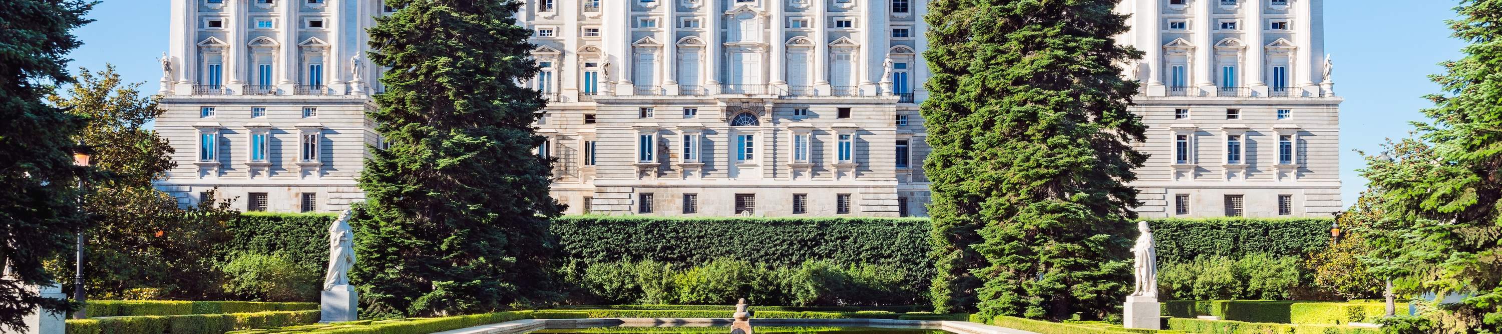 Entrada al Palacio Real de Madrid