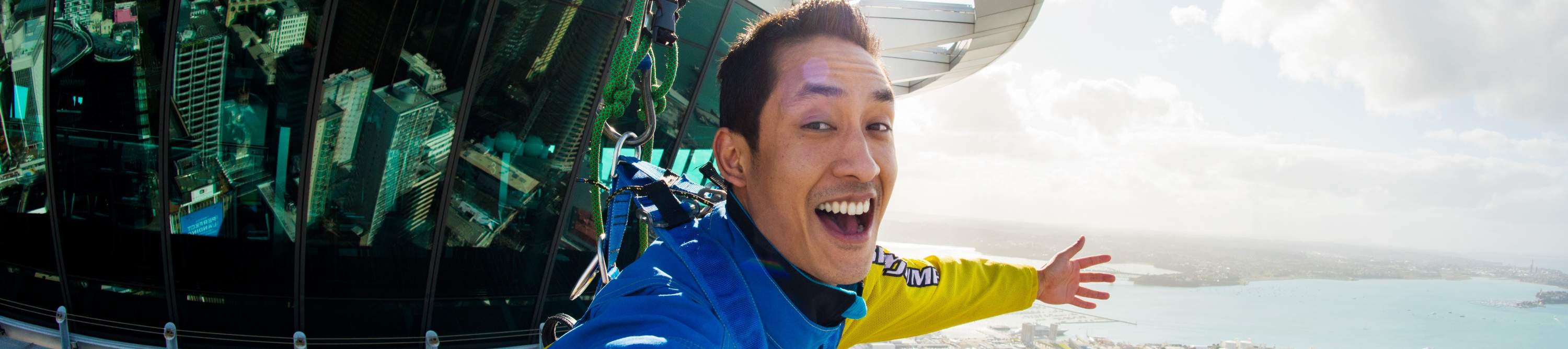 Sautez de la Sky Tower d'Auckland