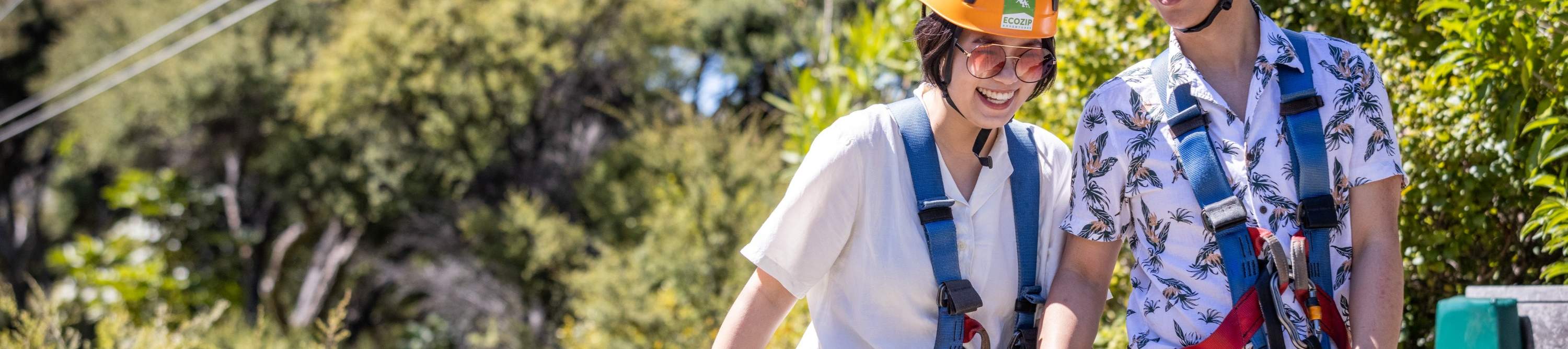 Gelongsoran zipline mesra alam