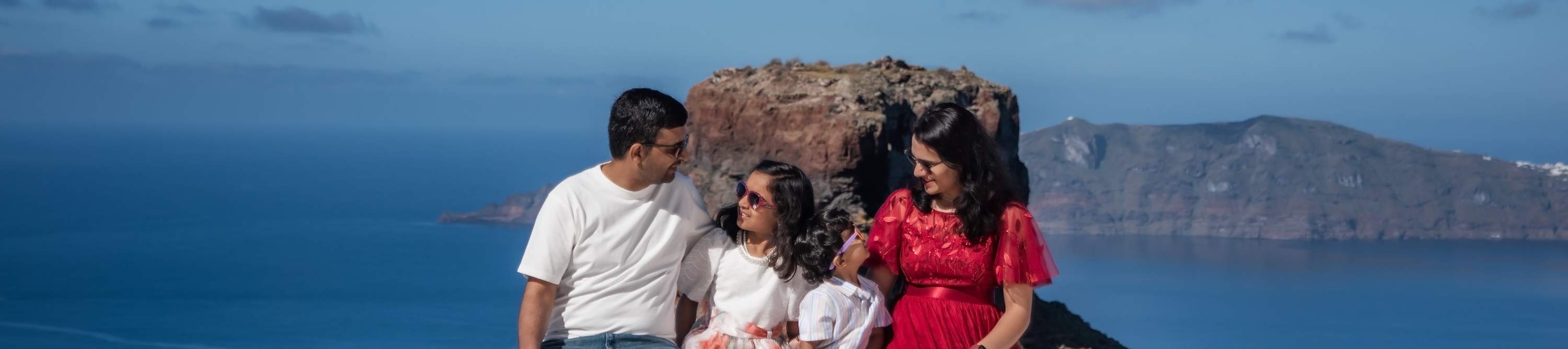 写真撮影体験（サントリーニ）