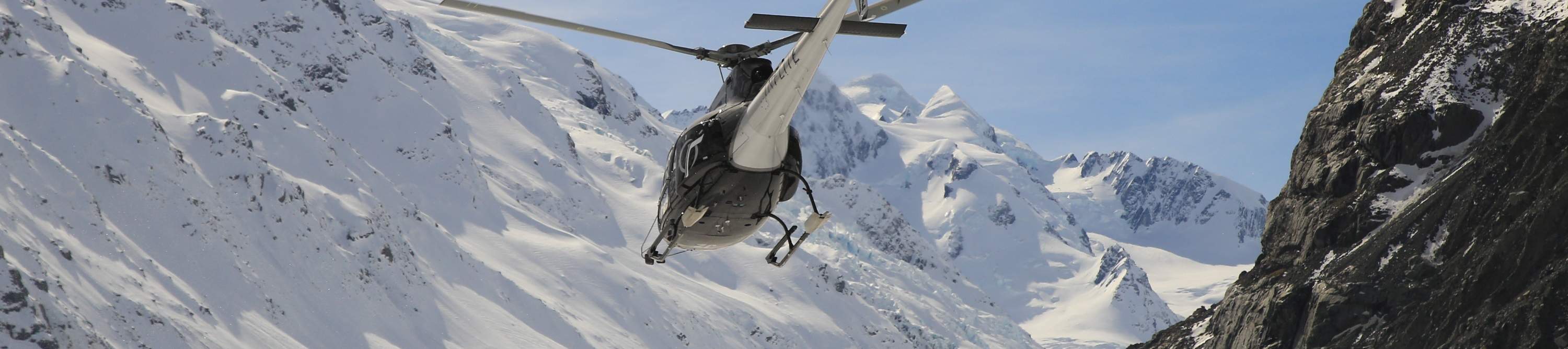 заход на посадку вертолета