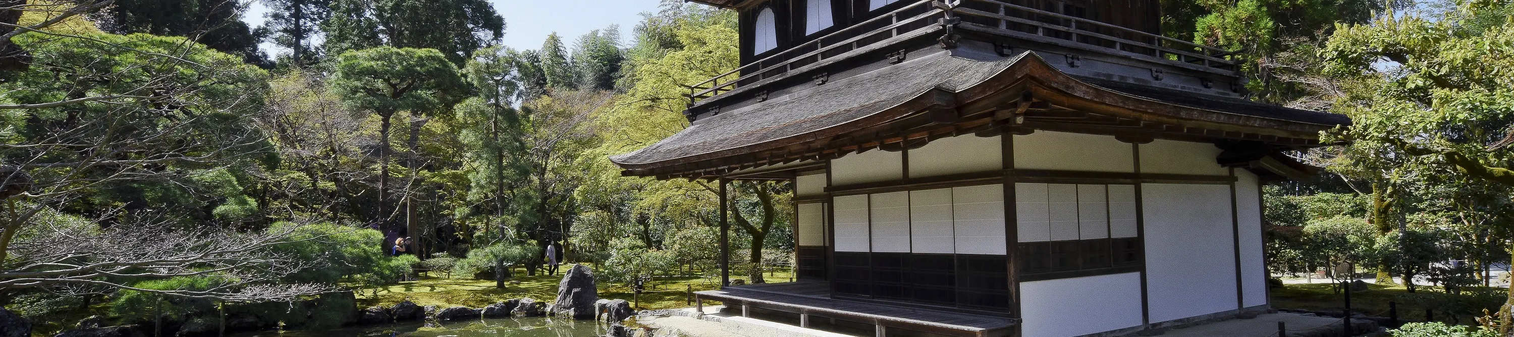 参观银阁寺，一座拥有宁静花园的令人惊叹的禅宗寺庙
