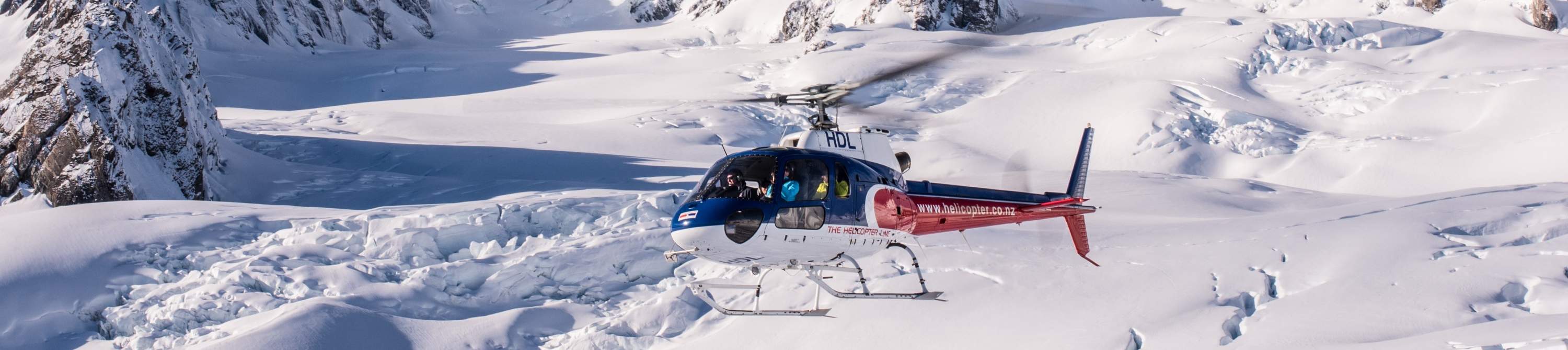 Luftabenteuer im Fox-Gletscher