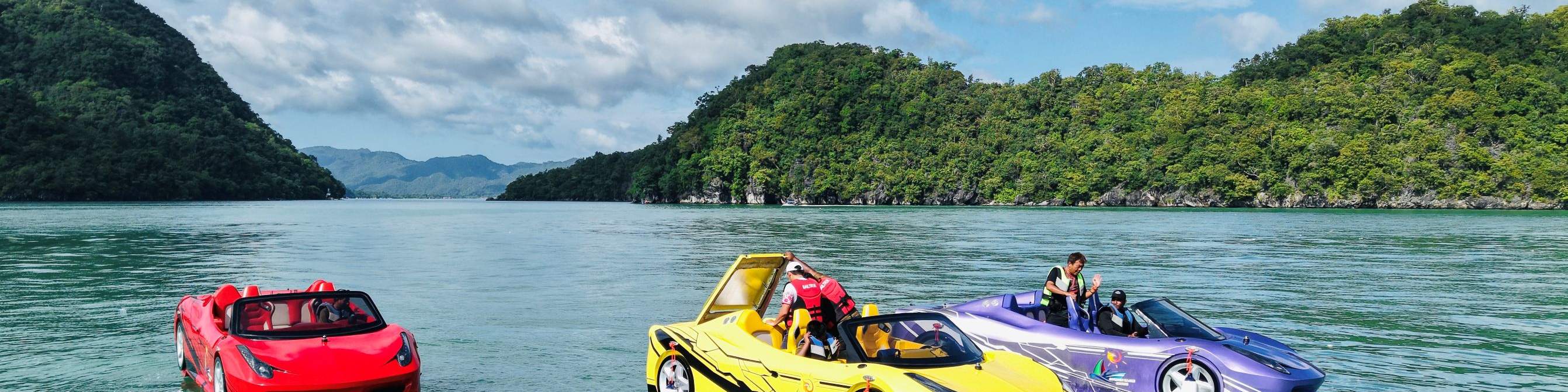 Tour privé en Jetcar au coucher du soleil à Langkawi 