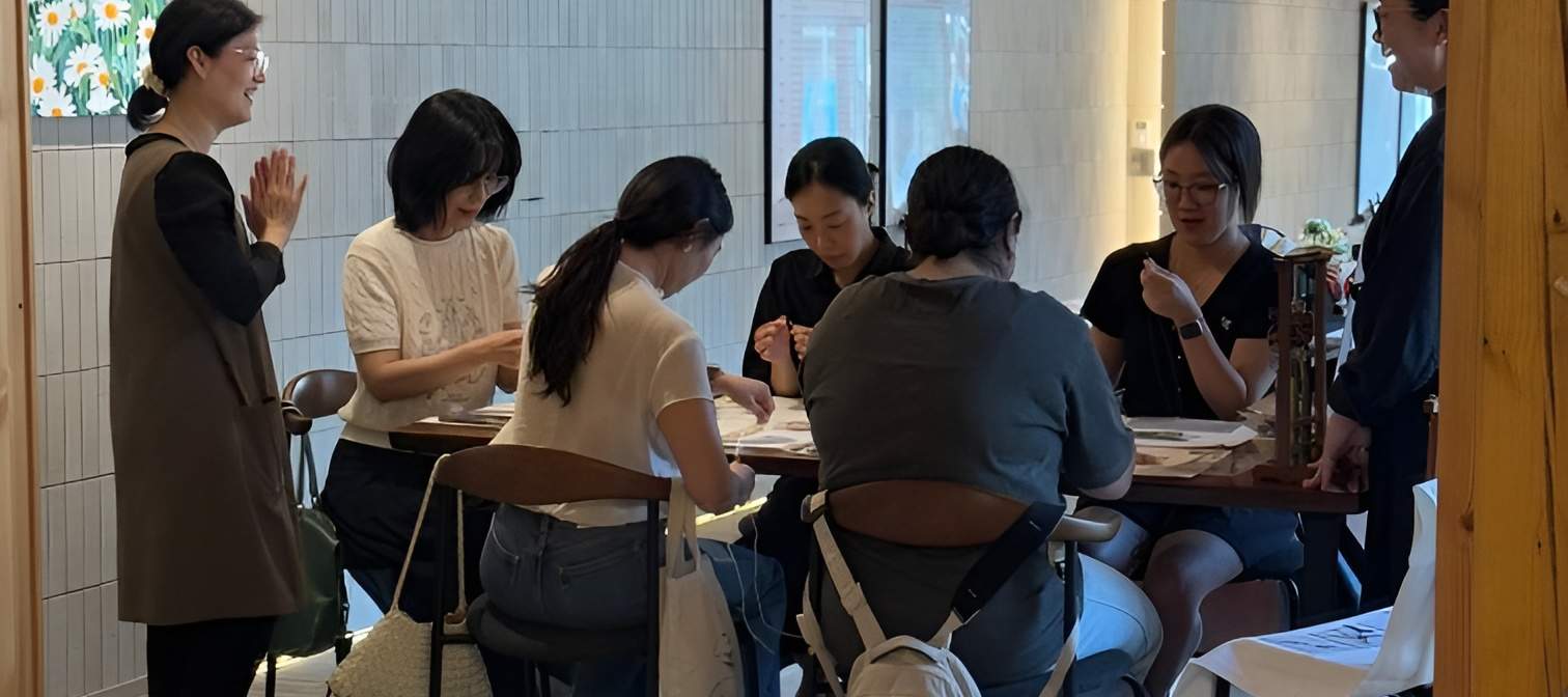 Workshop di creazione di portachiavi con nodo Norigae coreano nella foresta di Seoul