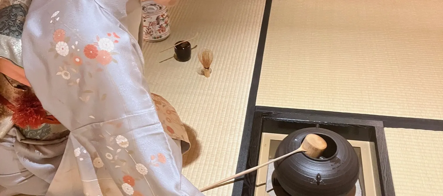 东京丰洲teamLab附近的传统茶道↓