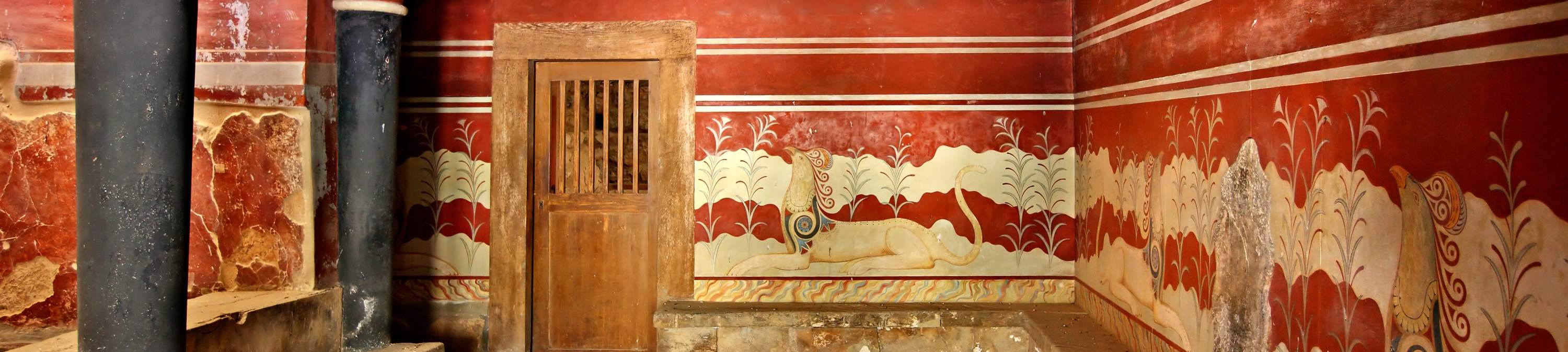 Bên trong cung điện Knossos
