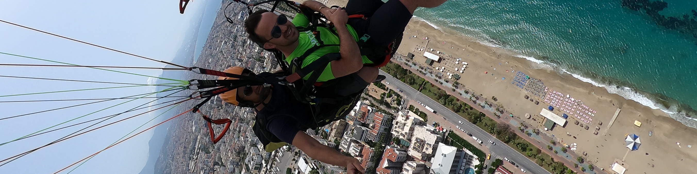 サイド発：アランヤタンデムパラグライダー