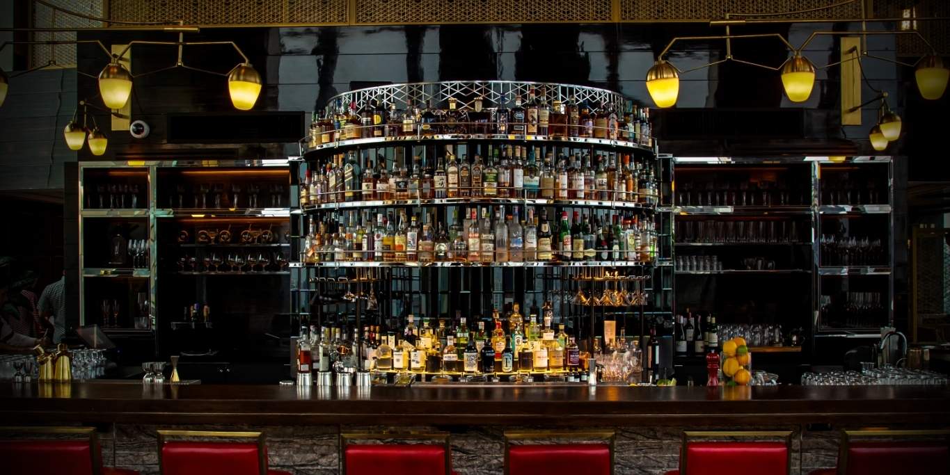 パークハイアットバンコクのペントハウスバー+グリル35階にあるカクテルバー