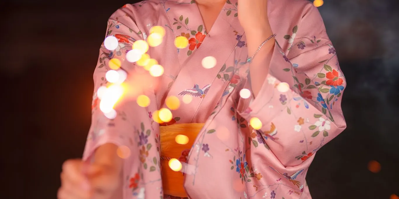 冲绳恩纳浴衣花火摄影