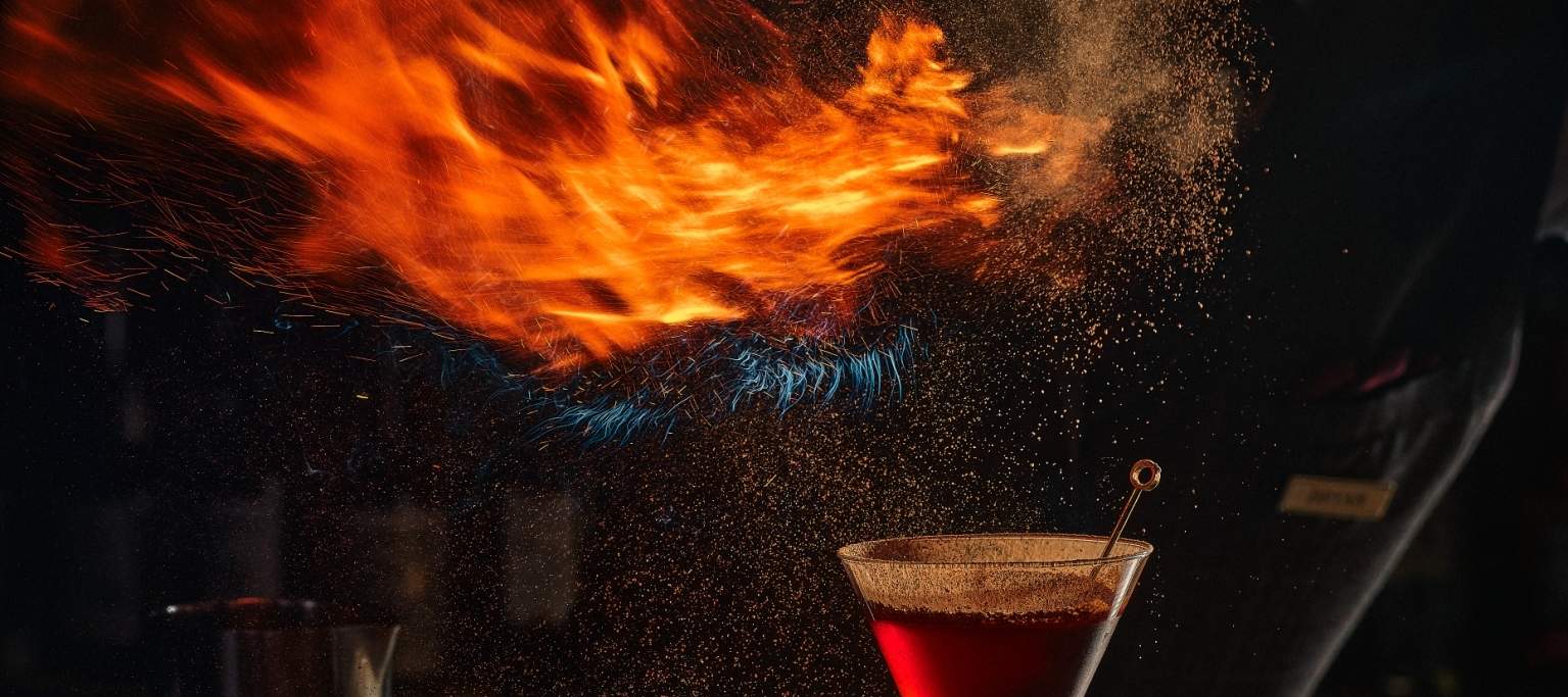 パークハイアットバンコクのペントハウスバー+グリル35階にあるカクテルバー