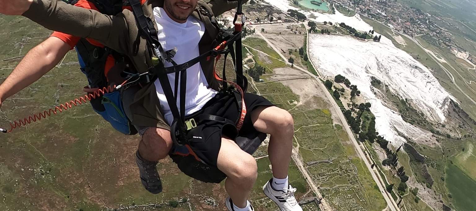 Pamukkale Paragliding-Erlebnis mit Hoteltransfer