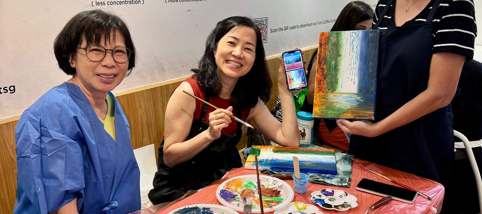 Hội thảo Nghệ thuật Dành cho Người cao tuổi có Hướng dẫn tại Singapore