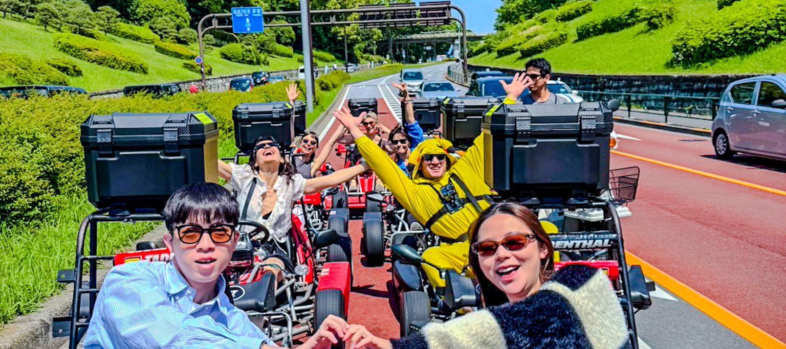 Shibuya Go Kart Experience dengan Neo Tokyo Kart