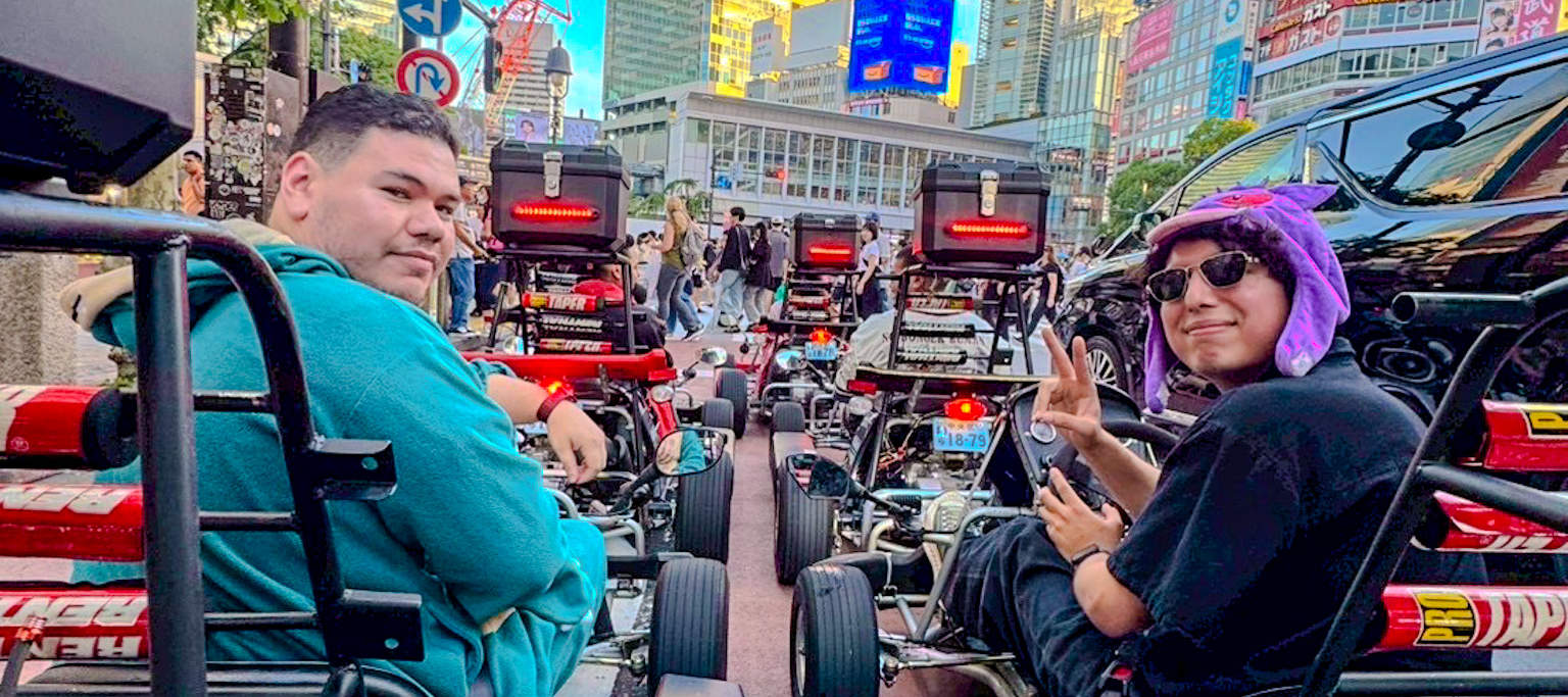 Shibuya Go Kart Experience dengan Neo Tokyo Kart