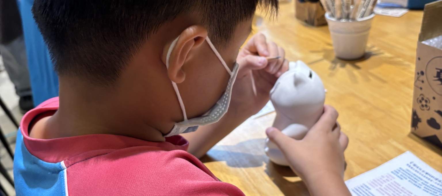 亀山亀怪、輪投げ-クリエイティブ招財セラミック人形絵付け手作り体験