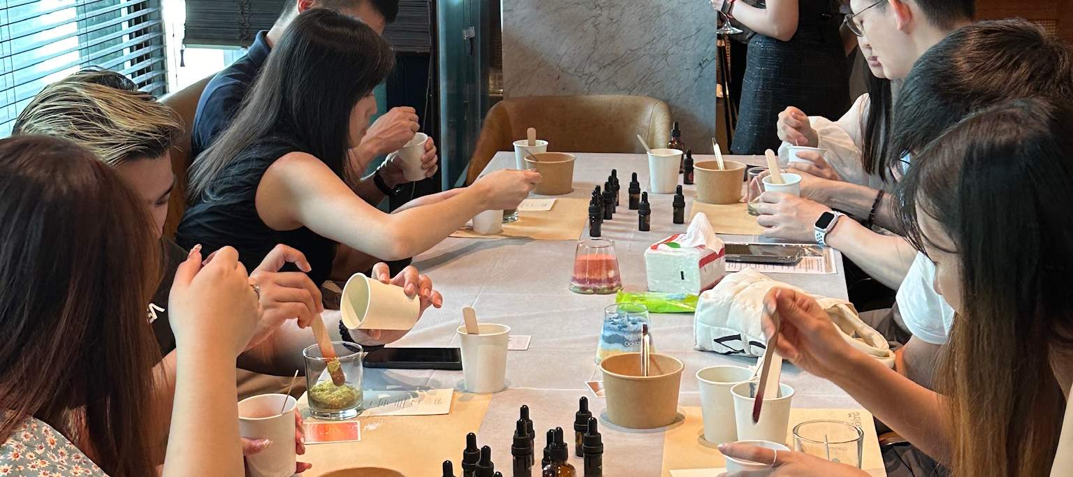 Sandkerzen-Workshop von Oakland Studio