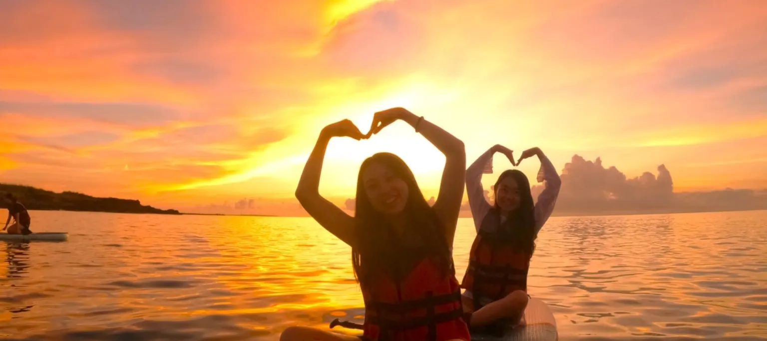 澎湖: 乐福海洋晨光・日光・夕阳SUP