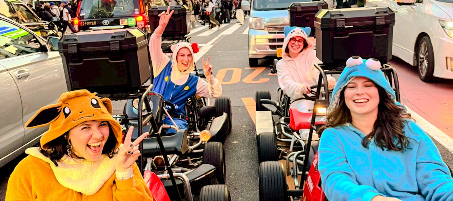 Shibuya Go Kart Experience dengan Neo Tokyo Kart